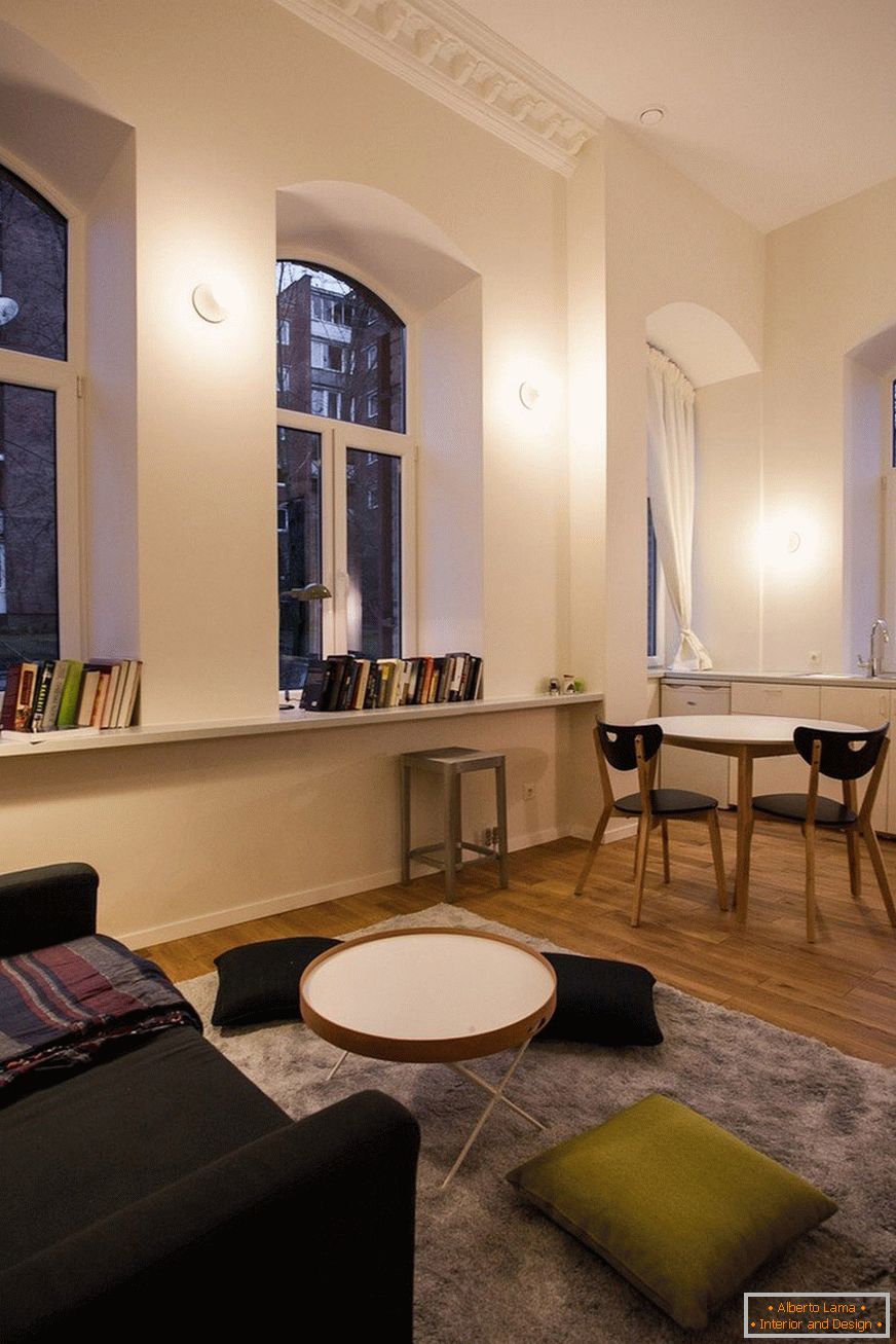 Stilvolle 24-Meter-Wohnung in Vilnius