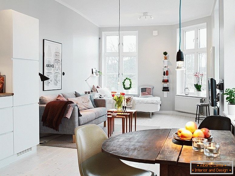 Modernes Studio-Apartment mit atemberaubendem Design