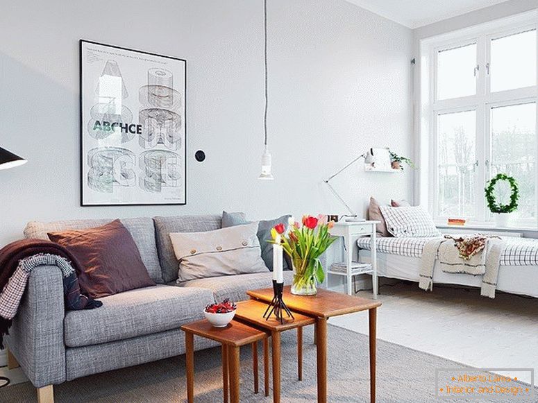 Modernes Studio-Apartment mit atemberaubendem Design