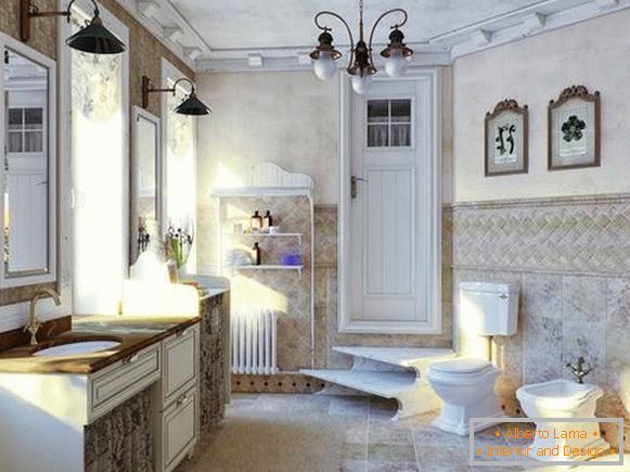 Badezimmerschrank im klassischen Stil, Foto 16