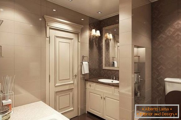 Innenräume von Badezimmern in einem klassischen Stil Foto, Foto 6