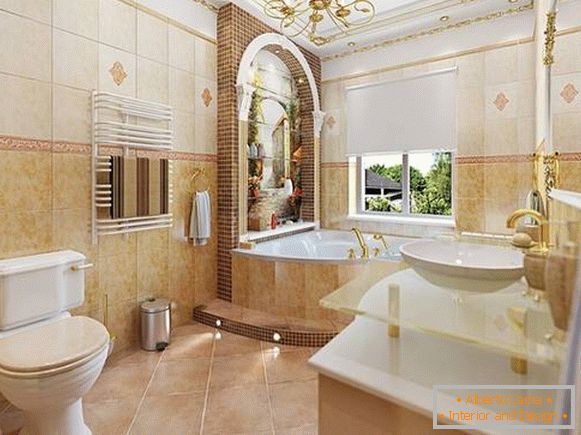 Badezimmerdesign im klassischen Stil, Foto 9