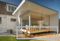 Ein modernes Haus mit Garden Room Garden von Capital A Architecture