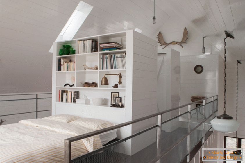 Ungewöhnliche Loft-Stil, Schlafzimmer Design