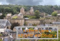 Alte befestigte Stadt Fougères. Bretagne, Frankreich