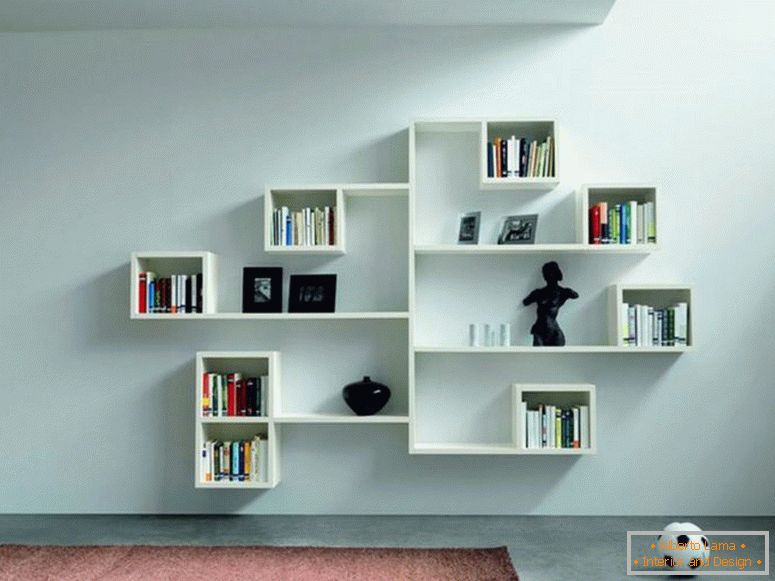 Möbel-Interieur-charmant-weiß-Wand-Mount-Cube-Buch-Regale-auf-cool-Wand-Regale-cool-Wand-Regale-Dekoration