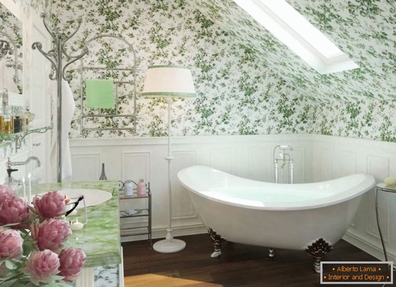 Bilder-von-Provence-Stil-im-Badezimmer