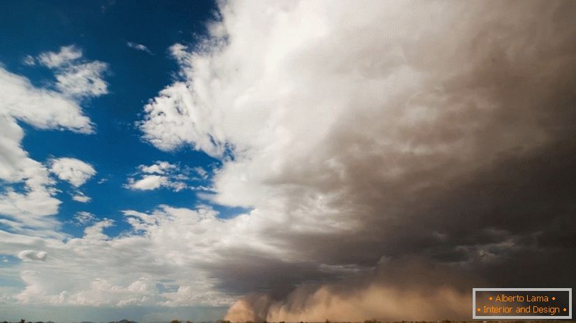 Ein atemberaubendes Video von einem Gewitter in der Nähe der Stadt Booker, Texas