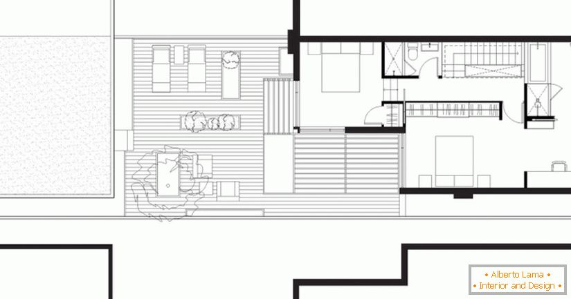 Zweiter Stock Planung durch House in Kanada
