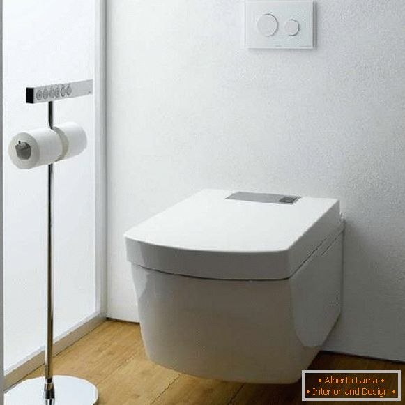 hängende Toilette mit Bidetfunktion, Foto 10