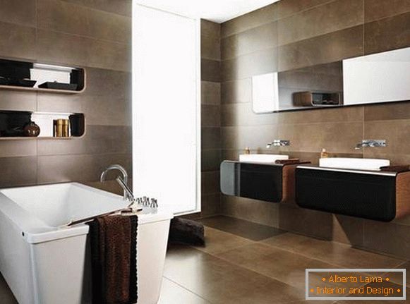 schönes Design der Badezimmer in Privathäusern, Foto 15