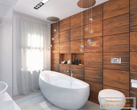 Badezimmer im privaten Haus Design Foto 1