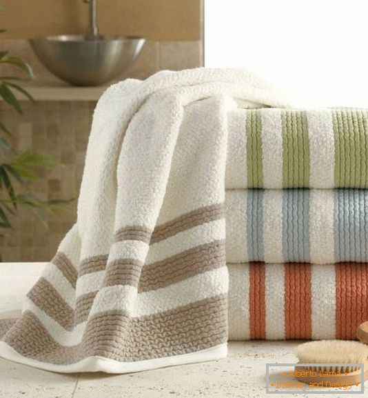 Weiche Handtücher für das Badezimmer