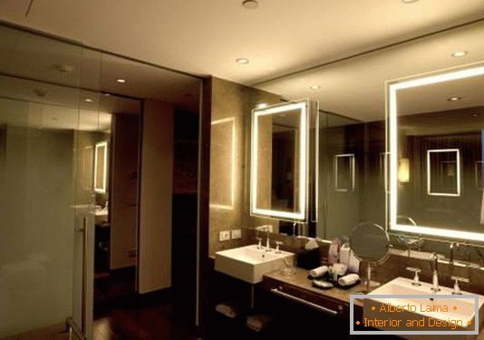 LED-Beleuchtung im Badezimmer
