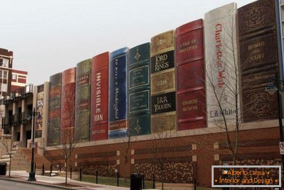 Die Kansas City Community, das Bücherregal der öffentlichen Bücherei