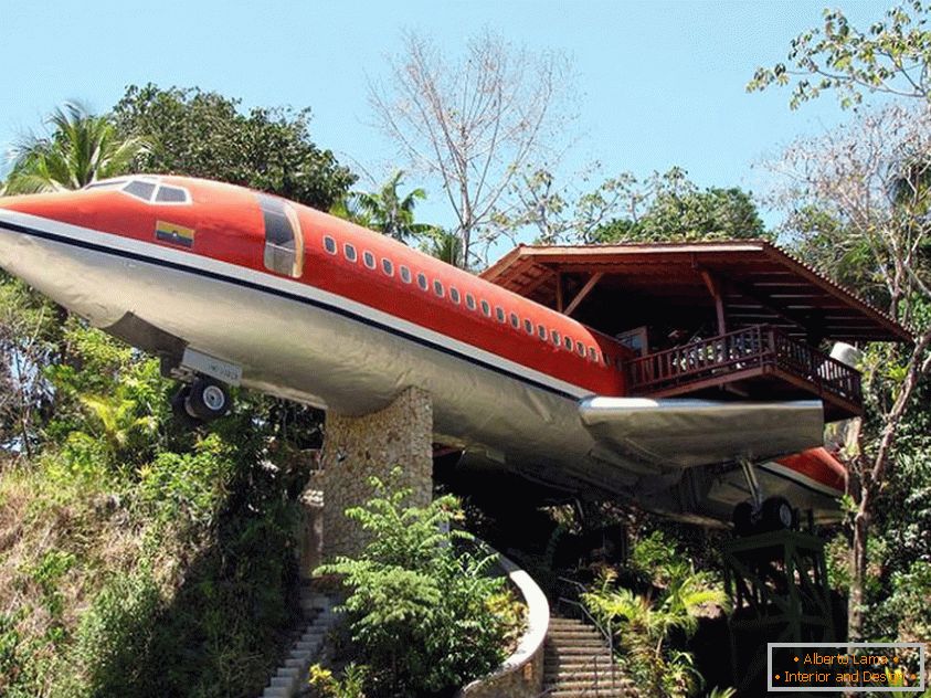 Flugzeug Baumhaus (Costa Rica)
