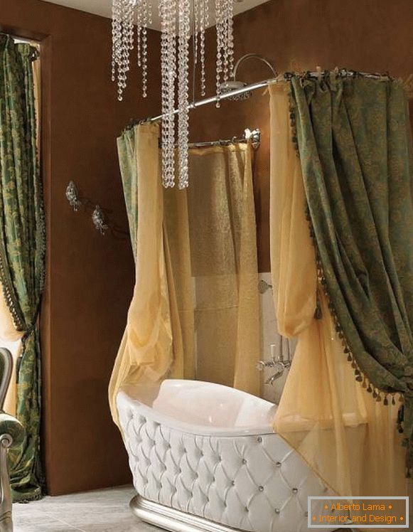 Badezimmerdesign im klassischen Stil