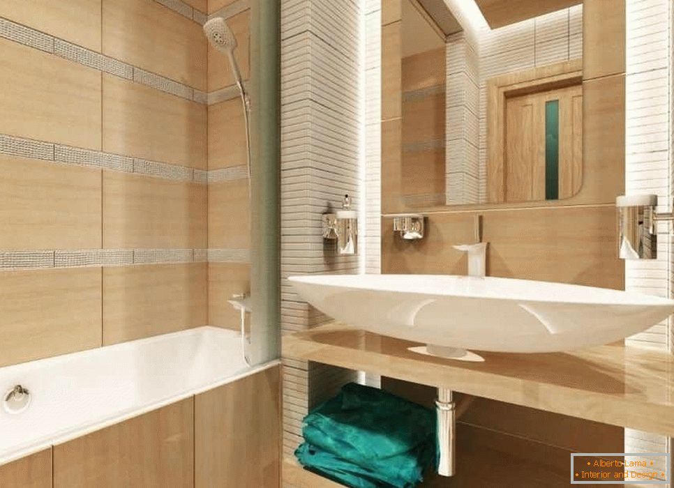 Wie man ein Badezimmer in einem Chruschtschow gestaltet