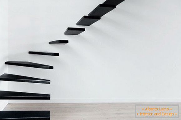 minimalistische Treppe-Ecole