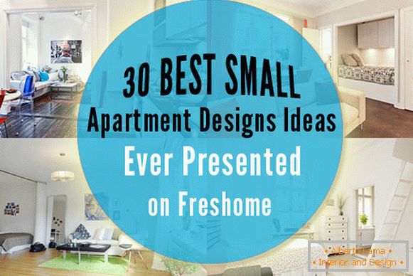 Ideen für das Design kleiner Wohnungen