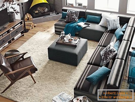 stilvoll-modulares Sofa