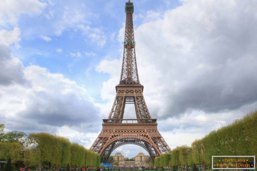 Der Eiffelturm (Paris, Frankreich)