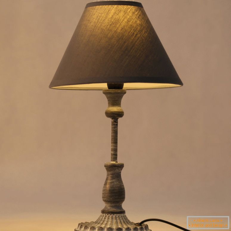 Indoor-Beleuchtung-LED-Lampe-Halter-Tisch-Lampe Eisen-Basis-Licht-Stoff-Lampenschirm-Lampe-Nachttisch-Tisch-Lampe