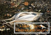 Амбициозный проект национального стадиона в Tokio от архитектора Zaha Hadid