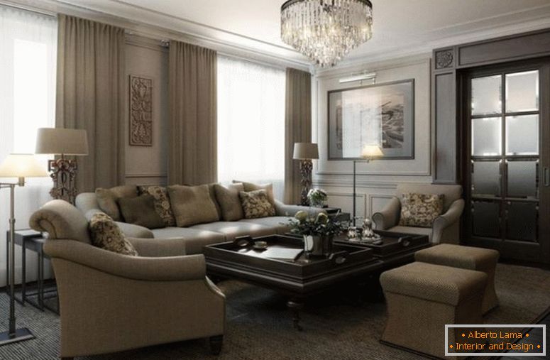 Amerikanischer stil im interieur - 75 fotos von designideen