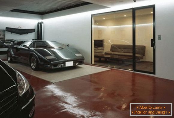 Exquisite Garage für Luxusautos