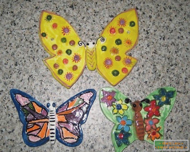 Schmetterlinge aus Fimo