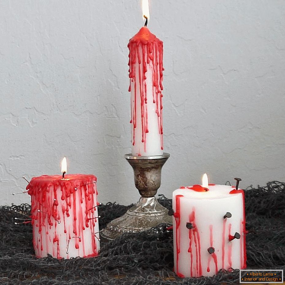 Dekor für Kerzen на Хэллоуин