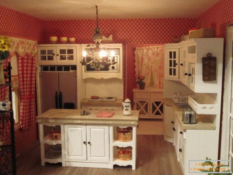 country-kitchen-interior-pink-gourmet-küchenschränke