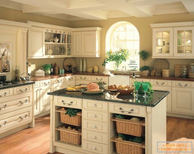 elegant-Landhausstil-kitchen-island-from-Landhausstil-kitchen-cabinets