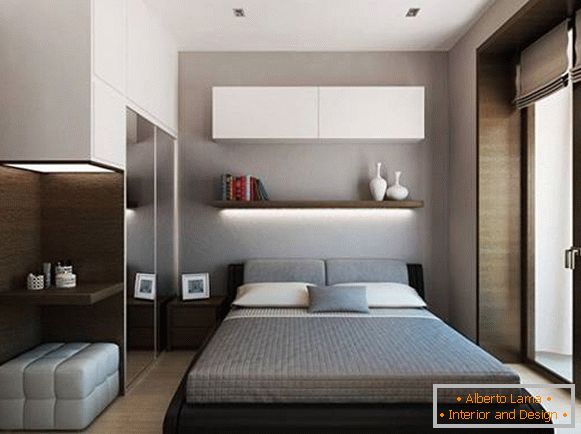 Design einer Zweizimmerwohnung von 50 qm Foto, Foto 27