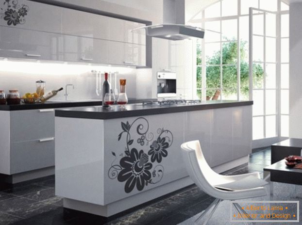 Innenarchitektur von Küche-Esszimmer Foto 2