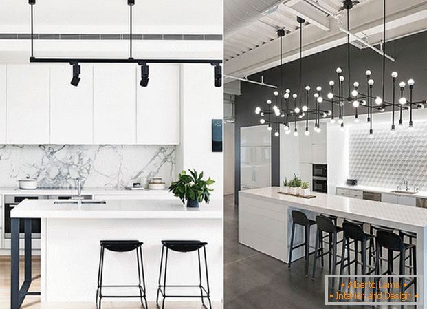 Kücheninnenraum im modernen Artfoto 
