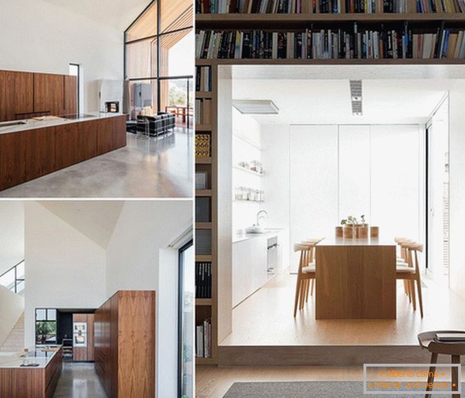 Kücheninnenraum im modernen Artfoto