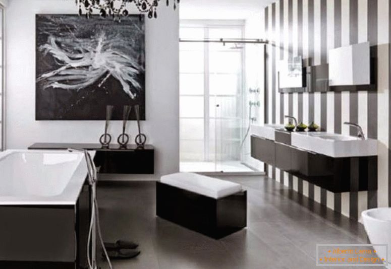 modern-Badezimmer-Interieur-Design-black-and-white-sophisticated-look