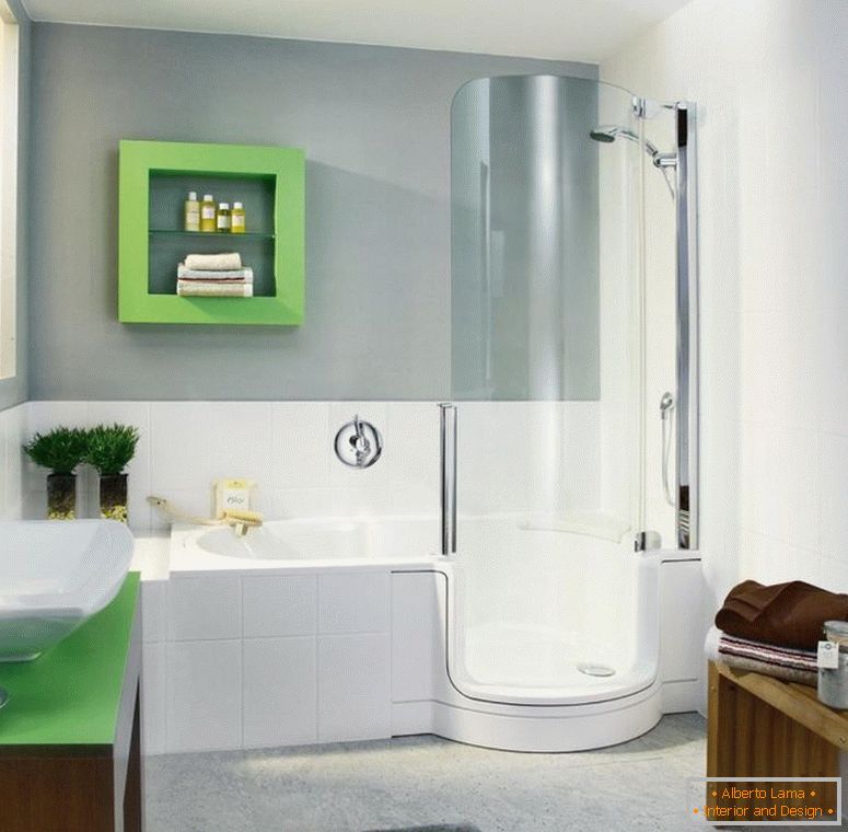 refreshing-Badezimmer-Interieur-Design-of-elegant-bathroom-with-shower-bathtub-combo-in-futuristic-shape-wonderful-shower-tub-combo-inspiration-for-nifty-bathroom-in-contemporary-house-design