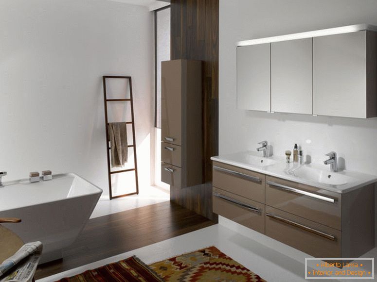anziehend-modern-badezimmer-des-design-ideen-accessoires-innen-mit-braun-schwimm-waschtisch-schrank-längs-zwei-weiß-waschbecken-auch-chrom-wasserhahn-plus-wand-montiert-spiegel-spiegel-auch- weiß-frei-stehend-b