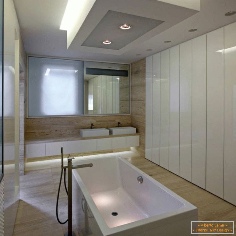 gemütlich-and-serene-Badezimmer-Dekor-Ideen-mit-komfortabel-weiß-Badewanne-auf-nahtlose-Marmorboden-Komponente-für-Interieur-gestaltete-Badezimmer-Layout-Ideen-Interieur-Design-Badezimmer-Interieur- Design-Bad