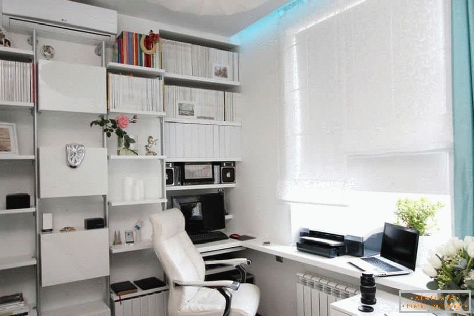 Home-Office in einem kleinen Raum