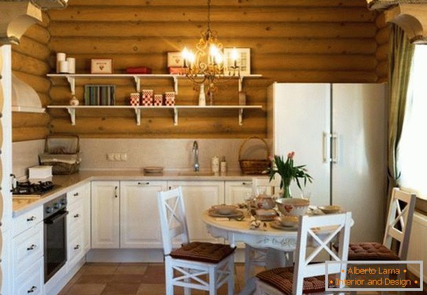 kleine Küche in einem Privathaus дизайн