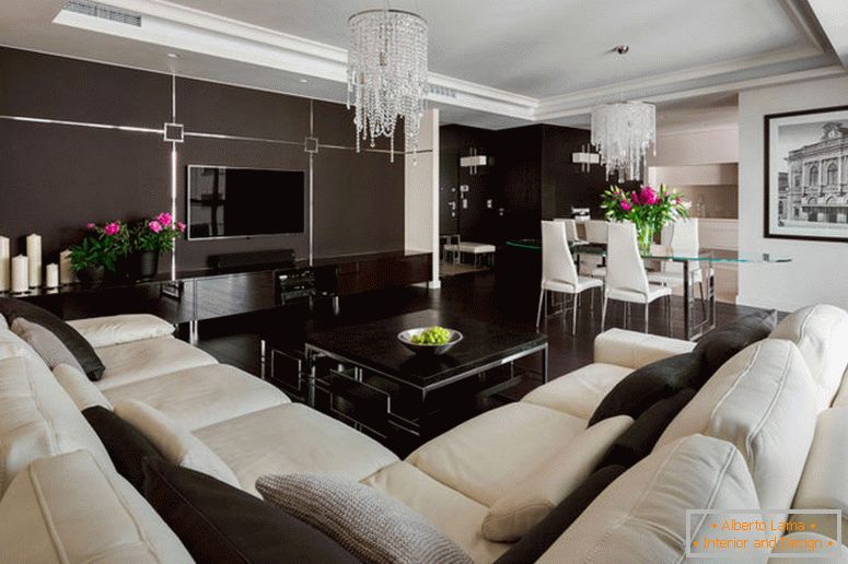 Wohnung design - fotos von modetrends im inneren der