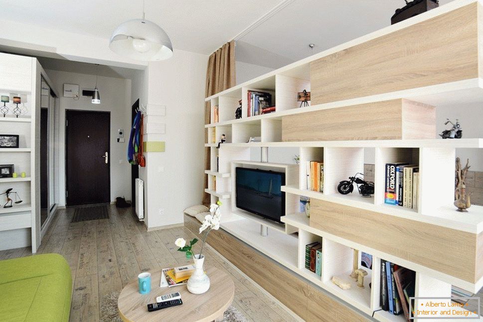 Ein-Zimmer-Wohnung Design 46 qm