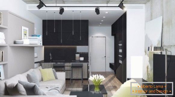 Stilvolles Design-Studio-Apartment 30 m² im Loft-Stil