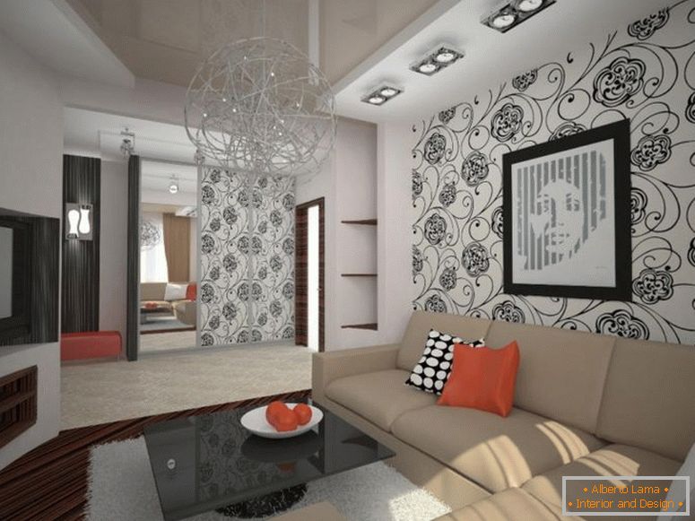 Entwurf einer Wohnung in Chruschtschow