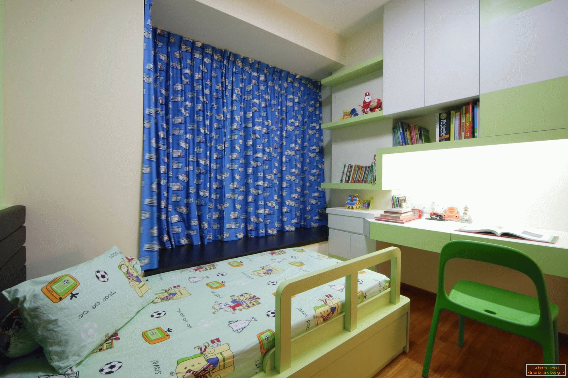 Design von kleinen Kinderzimmern