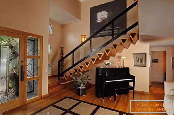 Flur im Haus mit Treppen Foto Design, Foto 39